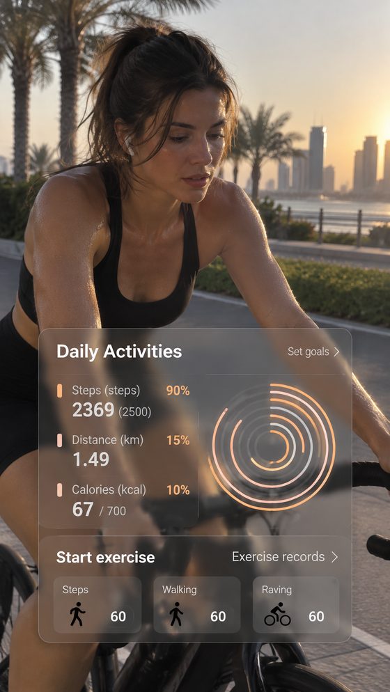 Your daily activity, without lifting a finger
