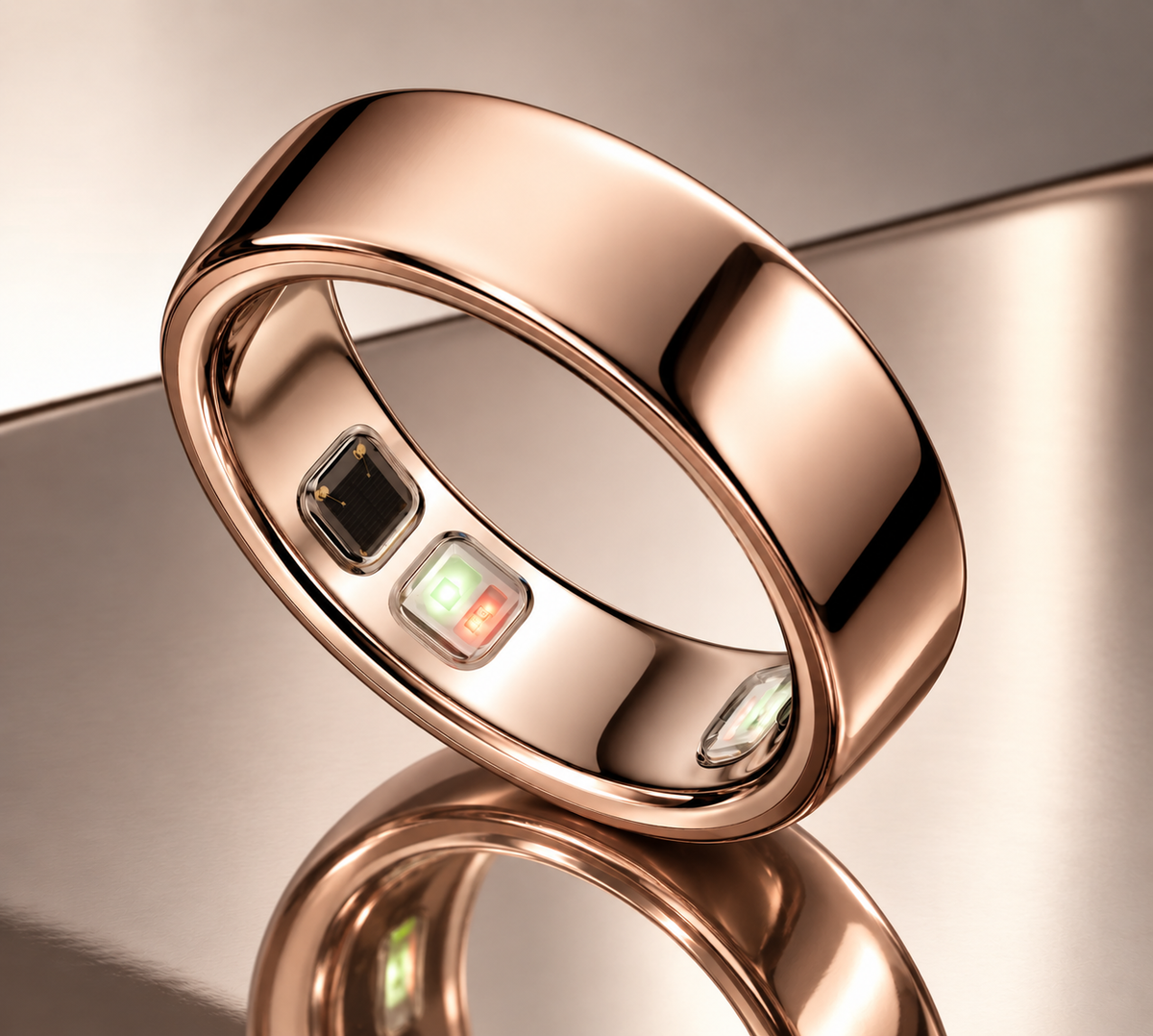 The Beyouda ring in rose gold